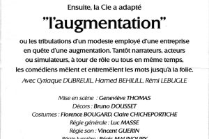 Pièce L'Augmentation