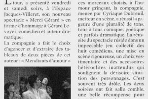 Pièce Merci Gérard